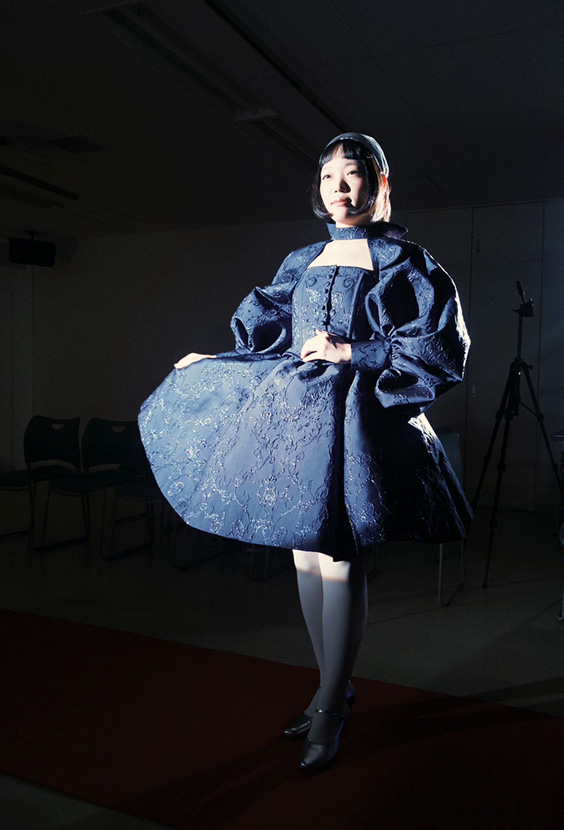 ネイビードレス